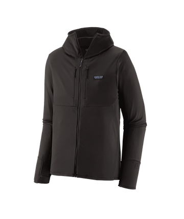 Patagonia Mens R1 Thermal Full-Zip Hoody Black