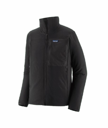Patagonia Mens R2 TechFace Jacket Black