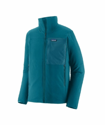 Patagonia Mens R2 TechFace Jacket Glacial Blue