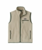 Patagonia Mens Retro Pile Vest Pelican w/Canopy Green Patagonia Mens Retro Pile Vest Pelican w/Canopy Green