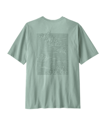 Patagonia Mens Strataspire Responsibili-Tee Thin Ice