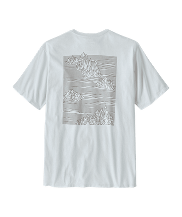 Patagonia Mens Strataspire Responsibili-Tee White