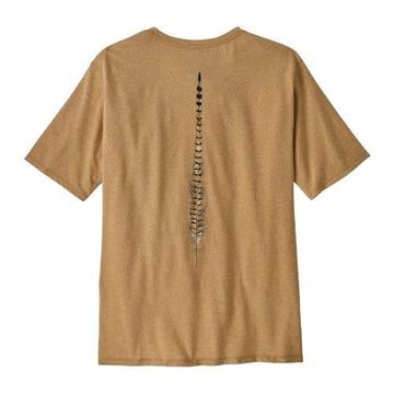 Patagonia Mens Take a Stand Responsibili-Tee Pheasant Tail: Talon Gold