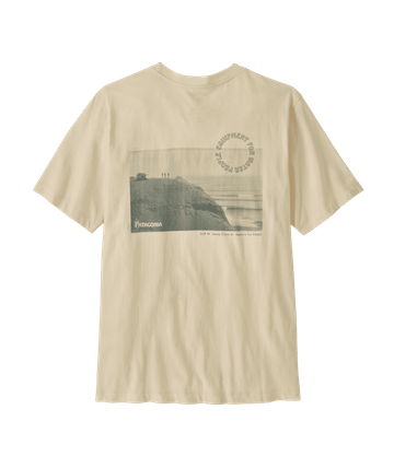 Patagonia Mens Water People Spotter T-Shirt Undyed Natural