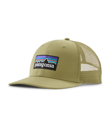 Patagonia P-6 Logo Trucker Hat Gumtree Green
