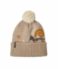 Patagonia Powder Town Beanie Nature's Pace Knit: Dark Natural