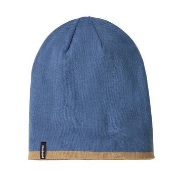 Patagonia PowSlayer Beanie Barnacle Blue (Autumn 2025)