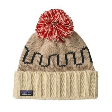 Patagonia Snowbelle Beanie Flow Break: Seabird Grey (Autumn 2025)