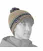 Patagonia Snowbelle Beanie Low Ridge Stripe: May Grey