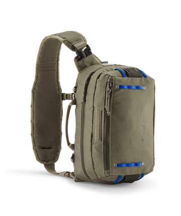 Patagonia Stealth Switch Pack 9L River Rock Green w/P6 Blue