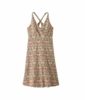 Patagonia Womens Amber Dawn Dress Butterfly Geo: Weathered Stone