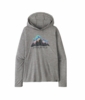 Patagonia Womens Cap Cool Daily Hoody - Fitz Roy Nimbus Feather Grey