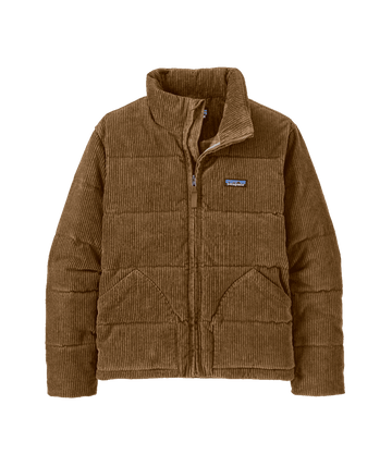 Patagonia Womens Cord Fjord Jacket Deer Brown
