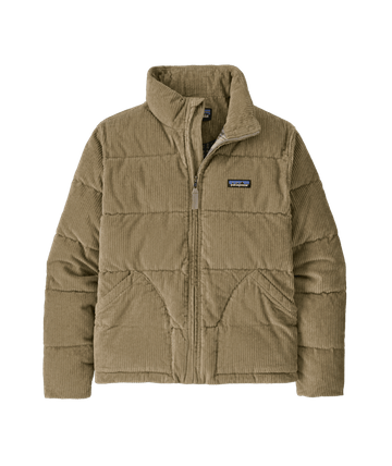 Patagonia Womens Cord Fjord Jacket Seabird Grey
