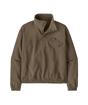 Patagonia Womens Daily Snap-T Pullover Marlow Brown