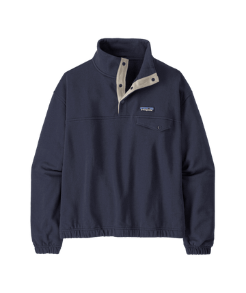 Patagonia Womens Daily Snap-T Pullover Sunken Blue