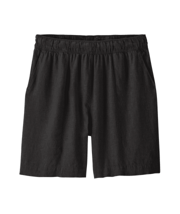Patagonia Womens Garden Island Long Shorts - 6 in. Inseam Black