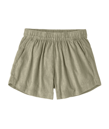 Patagonia Womens Garden Island Shorts Whole Weave: Weathered Stone