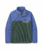 Patagonia Womens Lightweight Synchilla Snap-T Fleece Pullover Canopy Green Patagonia Womens Lightweight Synchilla Snap-T Fleece Pullover Canopy Green