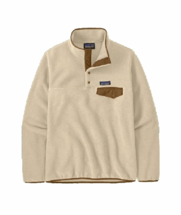 Patagonia Womens Lightweight Synchilla Snap-T Pullover Natural