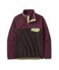 Patagonia Womens Lightweight Synchilla Snap-T Pullover Den Brown