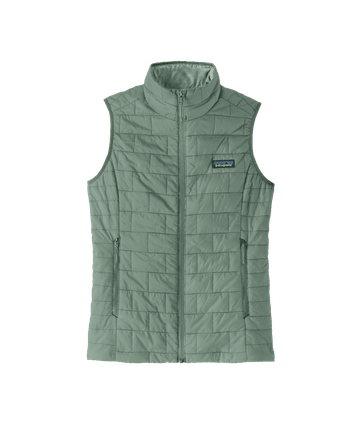Patagonia Womens Nano Puff Vest Ellwood Green