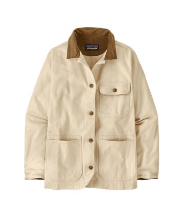 Patagonia Womens Point Reyes Canvas Coat Undyed Natural