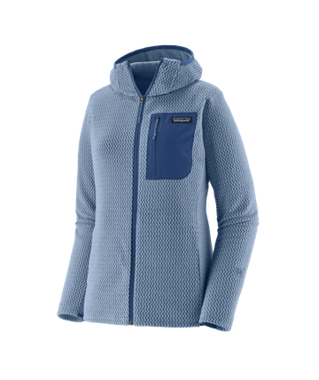 Patagonia Womens R1 Air Full-Zip Hoody Barnacle Blue