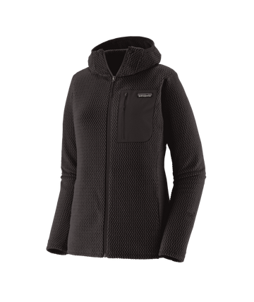 Patagonia Womens R1 Air Full-Zip Hoody Black