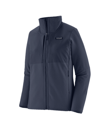 Patagonia Womens R2 CrossStrata Jacket Smolder Blue