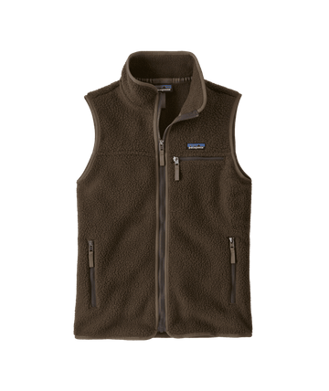 Patagonia Womens Retro Pile Vest Otter Brown