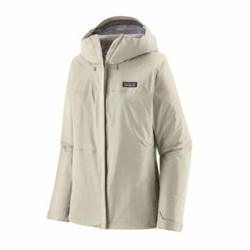 Patagonia Womens Torrentshell 3L Rain Jacket Birch White