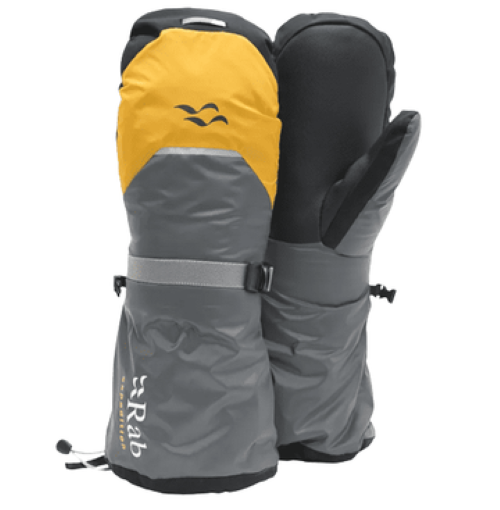 Rab Expedition 8000 Down Mitts Gold