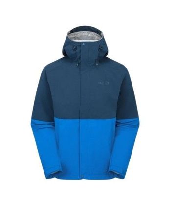 Rab Mens Firewall Waterproof Jacket Maya Blue/Tempest Blue (Close Out)