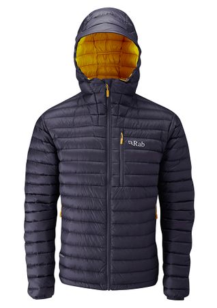 Rab Mens Microlight Alpine Steel/ Dijon