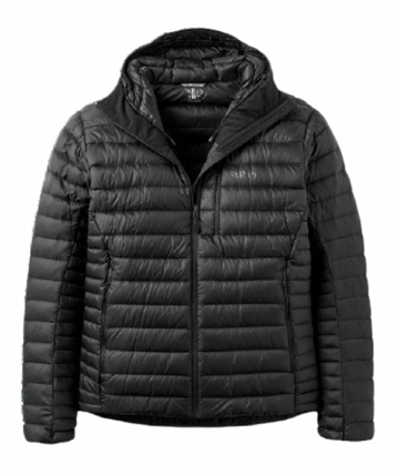Rab Mens Microlight Hoody Black