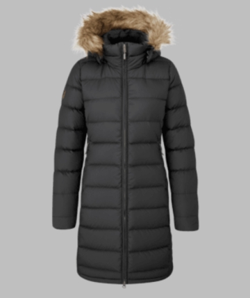 Rab Womens Deep Cover Down Parka Black