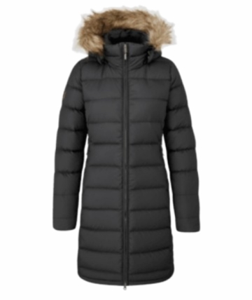 Rab Womens Deep Cover Down Parka Black