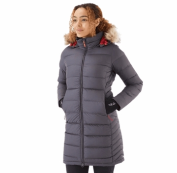 Rab Womens Deep Cover Down Parka Graphene (Close Out)