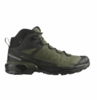 Salomon Mens X Ultra 360 Mid GTX Olive Night/ Black/ Peat