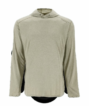 Simms Mens Bugstopper Solarflex Hoody Loden Heather