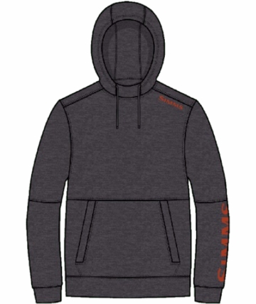 Simms Mens Challenger Hoody Tahitian Pearl Heather