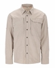 Simms Mens Guide Bugstopper LS Shirt Dolomite Heather