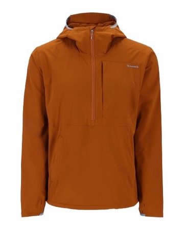Simms Mens Rogue Flex Half-Zip Pullover Stonefly