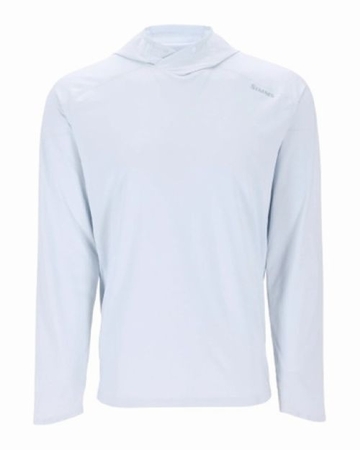 Simms Mens SolarFlex Hoody Bimini Blue