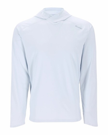 Simms Mens SolarFlex Hoody Bimini Blue