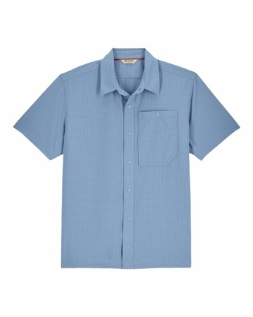 Simms Mens Tailout Air Short Sleeve Shirt Albacore