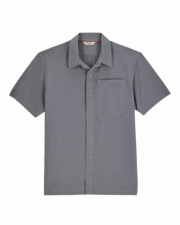 Simms Mens Tailout Air Short Sleeve Shirt Steel