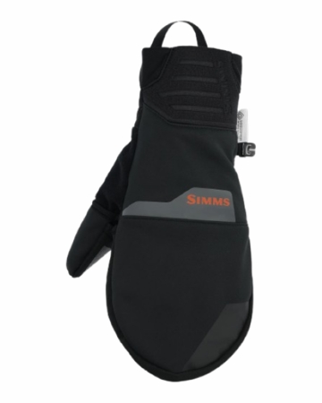 Simms Windstopper Foldover Fishing Mitt Black