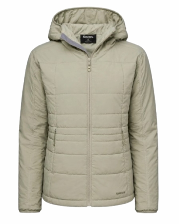 Simms Womens Fall Run Hooded Jacket Pale Pine
